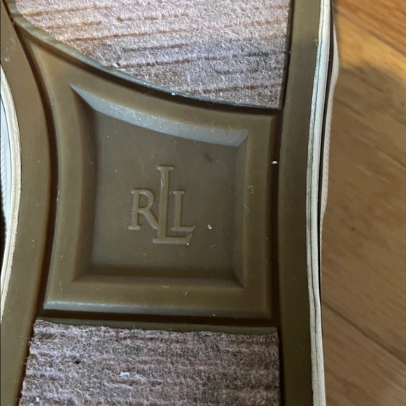 Ralph Lauren navy “Jinny “ Stefan shoes/casual sneakers women’s size 6 1/2 - Picture 9 of 9